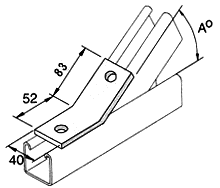 CHANNEL BRACKETS STRUTS