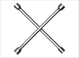 Cross Wheel Spanner manufacturers exporters india punjab ludhiana