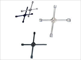 Cross Wheel Spanner manufacturers exporters india punjab ludhiana